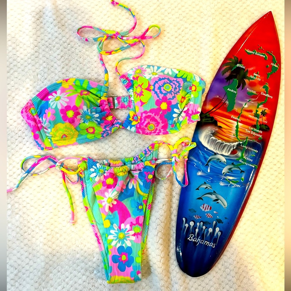 Floral Bikini NWT